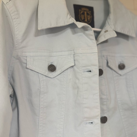 Talbots Women's Light Blue Jean Jacket - Picture 2 of 5